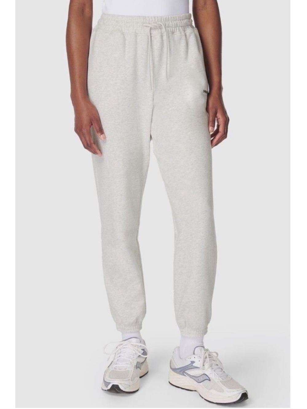 Sweaty Betty || Revive Relaxed Joggers Sweatpants in Ice Grey Marl M NWT‎